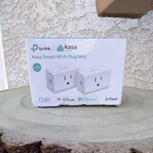 TP-Link Kasa Smart Wi-Fi Plug Mini EP10P2 2-Pack, Alexa Google Assistant Type B